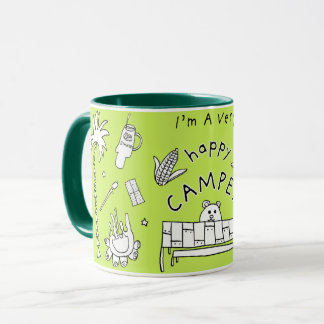 Mug "Camper très heureux"