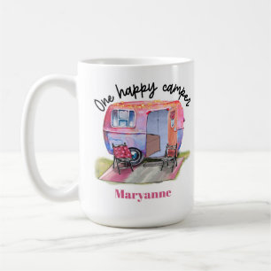 Mug Camper Vintage Pink Camper