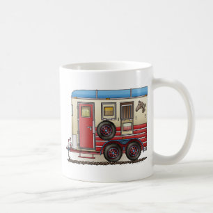 Mug Campeur de remorque de cheval