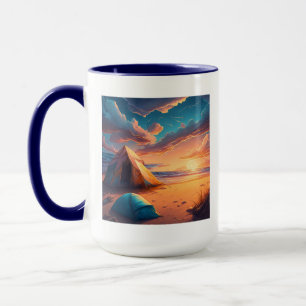 Mug Camping au lever du soleil