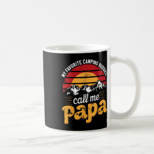 Mug Camping Buddies Appelle Papa Humour Papa Grand-Pèr