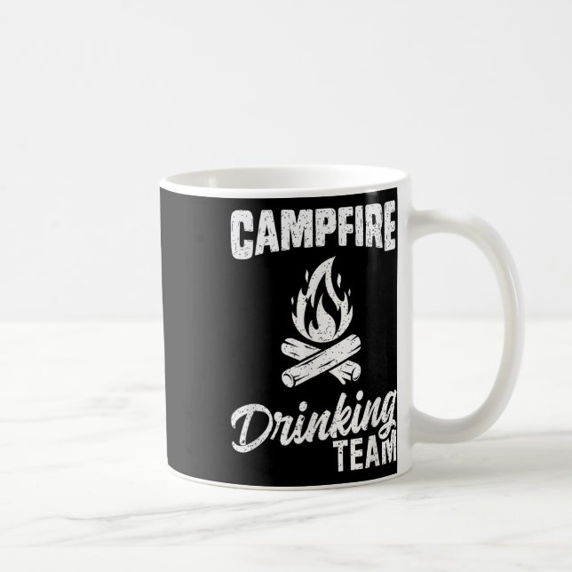 Mug Camping Camping Campe de l'Amoureux Campe T Shirt (Droite)