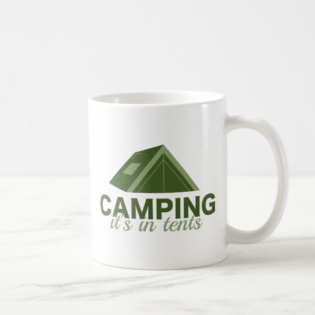 Mug Camping C'est dans les tentes (Droite)