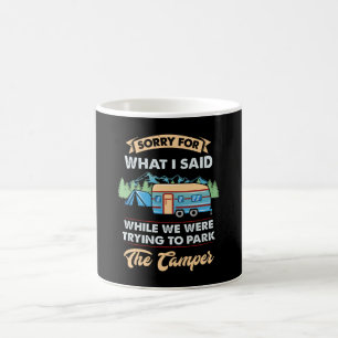 Mug Camping - Désolé Pour Ce Que Je Dis