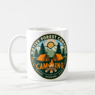 Mug Camping en montagne autochtone
