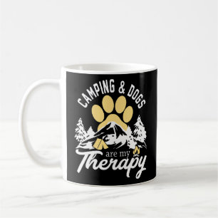 Mug Camping Et Chiens Sont Ma Thérapie