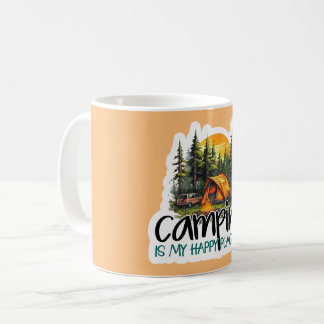 Mug Camping mignon est mon bon voyage
