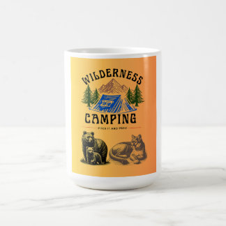 Mug Camping sauvage - Pitch It and Pray