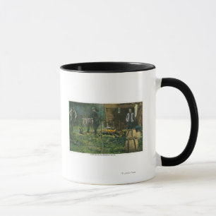 Mug Camping terrain des hommes Camping dans le Maine