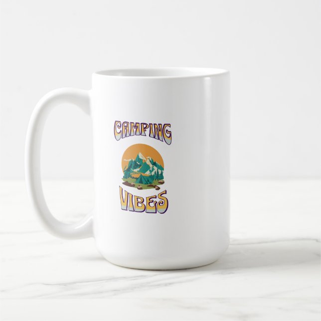 Mug Camping théière à thème (Gauche)