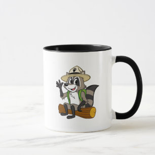 Mug Campout américain de Rick de garde forestière