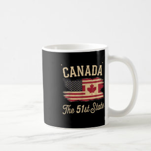 Mug Canada Le 51 État _ Trump Canada États-Unis