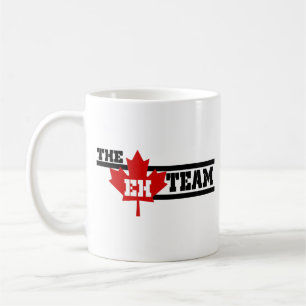 Mug Canada L'équipe EH Feuille d'érable Bonne fête du 
