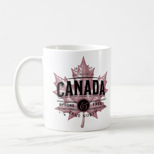 Mug Canada Véritable Feuille d'érable libre et solide
