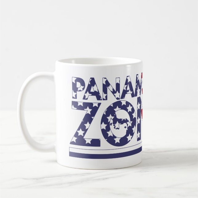 Mug Canal de Panama Zonian Patriotique (Gauche)