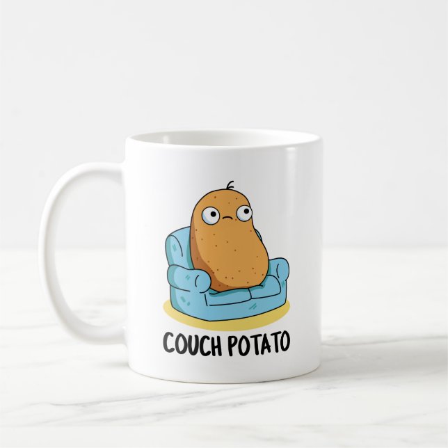 Mug Canapé pomme de terre amusante pomme de terre (Gauche)