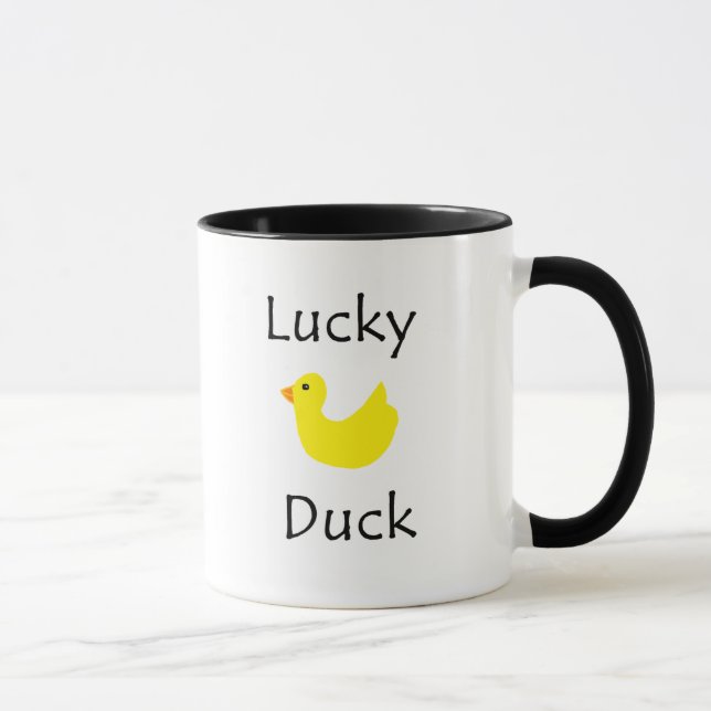 Mug Canard chanceux (Droite)