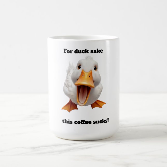 Mug Canard drôle (Centre)