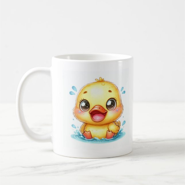 Mug Canard jaune mou (Gauche)