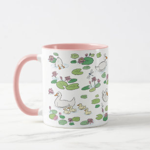 Mug Canard Nénuphar Pads 11 oz. Musique en céramique r