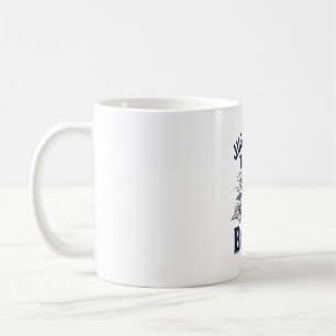 Mug Canard patriotique fusée vintage vecteur conceptio