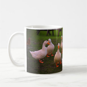 Mug Canards dans le parc Drôle Nous sommes tous des Qu