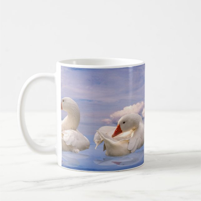 Mug Canards Dans Un Lac-37797 (Gauche)