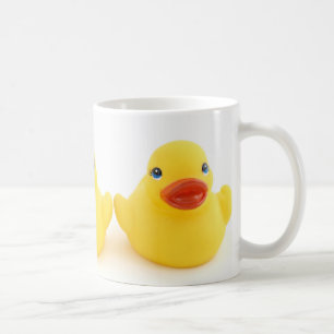 Mug Canards en caoutchouc jaunes