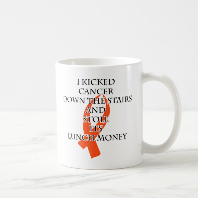 Mug Cancer Bully (Ruban orange) (Droite)