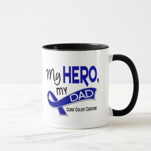Mug Cancer du colon MON HÉROS MON PAPA 42