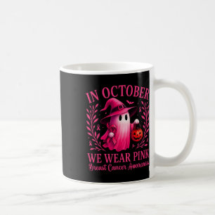 Mug Cancer Du Sein Femmes Halloween En Octobre Nous Po