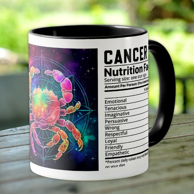 Mug Cancer du zodiaque (Créateur téléchargé)