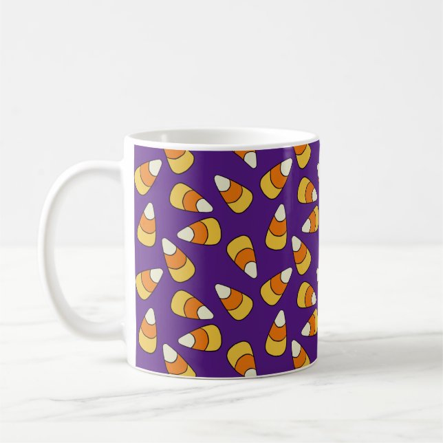 Mug Candy Corn Motif (Gauche)