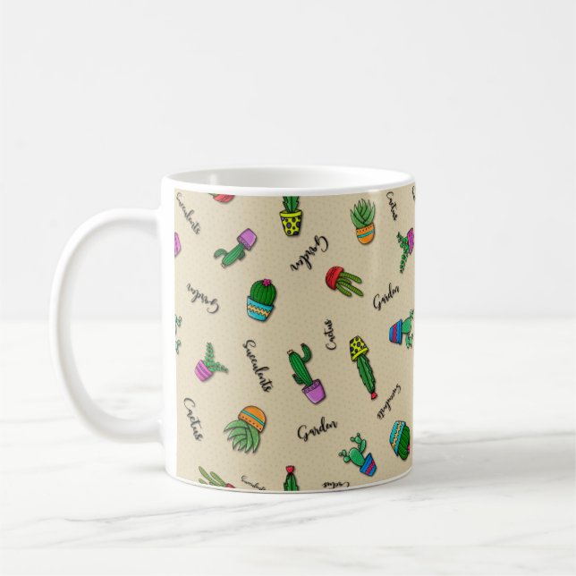 Mug Caneca Cactus (Gauche)