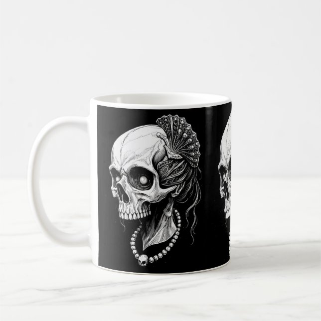 Mug Caneca caveira (Gauche)