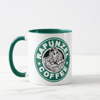 Mug Caneca De Café Em Dois Tons Rapunzel