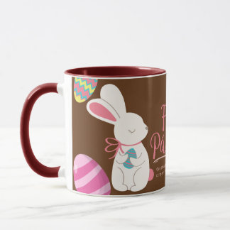 Mug Caneca de café Páscoa 11 oz cerâmica W-PT ZLE