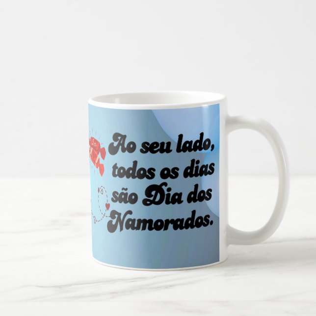 Mug Caneca de porcelana  (Droite)
