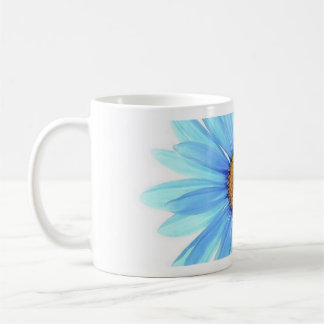 Mug caneca flor azul