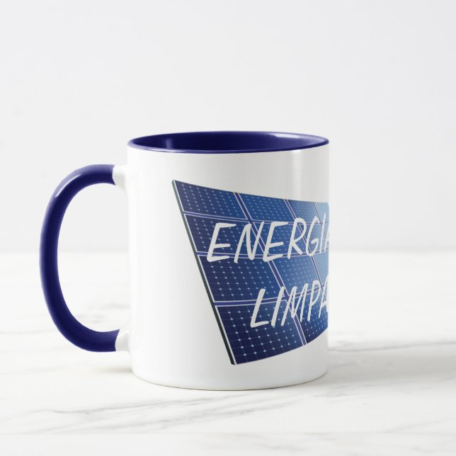 Mug Caneca personalizada ENERGIA LIMPA (Gauche)