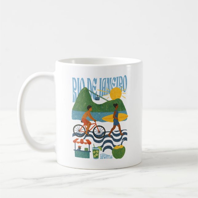 Mug Caneca Rio de Janeiro - Brasil (Gauche)