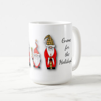 Mug Canette à café gnome de Noël
