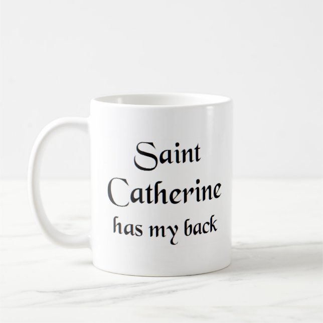 Mug canette à café saint catherine (Gauche)