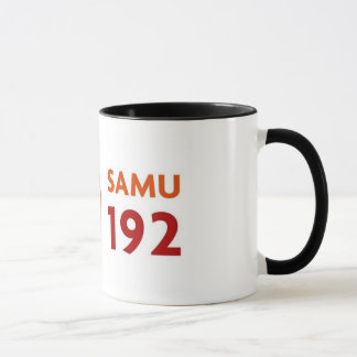 Mug Canette avec logomarca SAMU 192