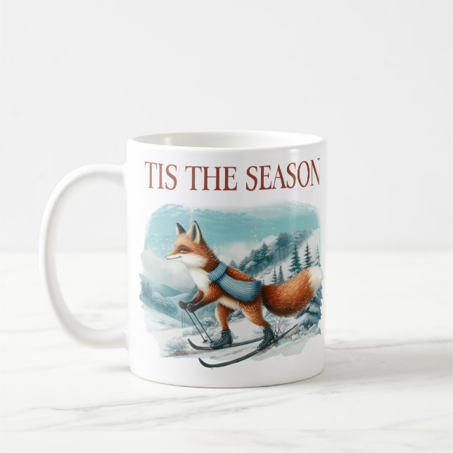 Mug Canette de café de Noël (Gauche)