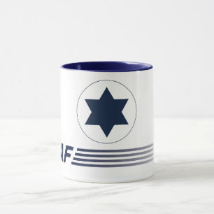 Mug Canette emblème IAF - ISRAÉLITE AIR FORCE - Israël