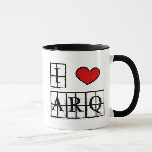 Mug Canette I love ARQ (Droite)