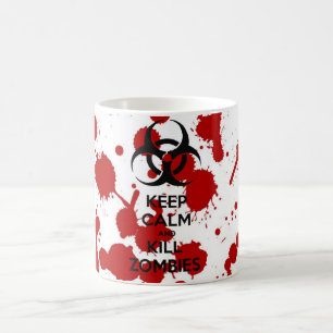 Mug Canette Keep Calm And Kill Zombies