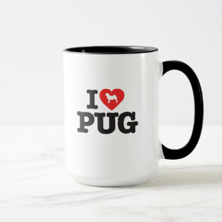 Mug Canette Love Pugs