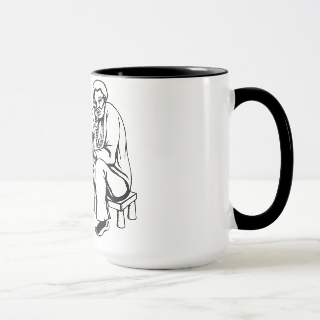 Mug Canette Noirs Vieux - Grande (Droite)